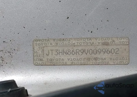 1997 Toyota 4Runner Sr5 V6 from USA, damaged, VIN JT3HN86R9V0099602